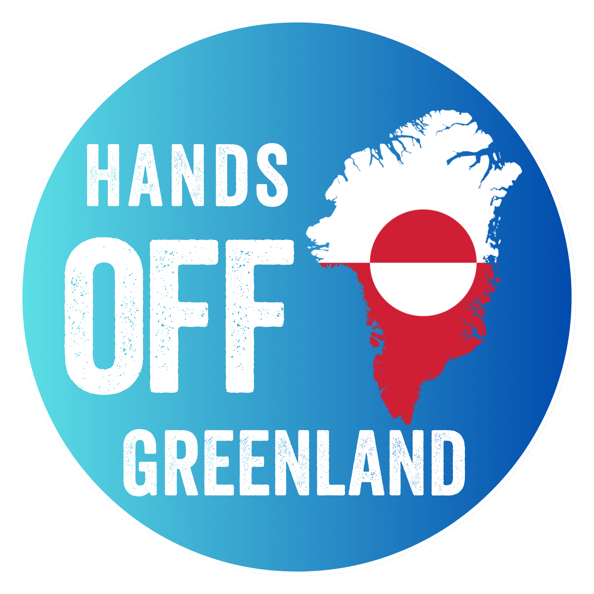 Hands Off Greenland Logo